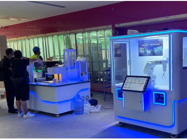 安诺 AI 机器人冰淇淋机 咖啡机入驻济南市历城区经十东路30766号力诺科技园阳光楼一楼